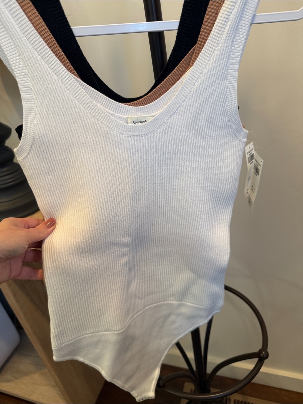 3 pack ribbed bodysuit tanks